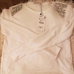 Zara long sleeve tee